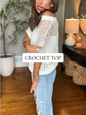 #crochettop #shirt #fashion #greenish #tiktokshopspringglowup 