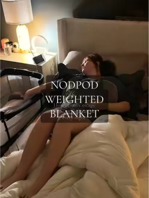 Sometimes you just need a minute.. #nodpod #weightedblanket #weightedvest #StressRelief #anxietyrelief 