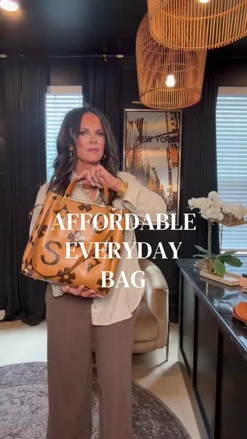 The affordable every day work bag! Designer feel very soft leather. Beautiful BAG 🤍🤎#fyp #fashiontiktok #handbag 