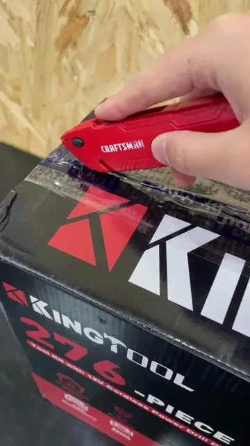 This 276 Tool Kit will make your repair work smoother and more professional.#toolkit #toolbox #handyman #hometools #kingtool 