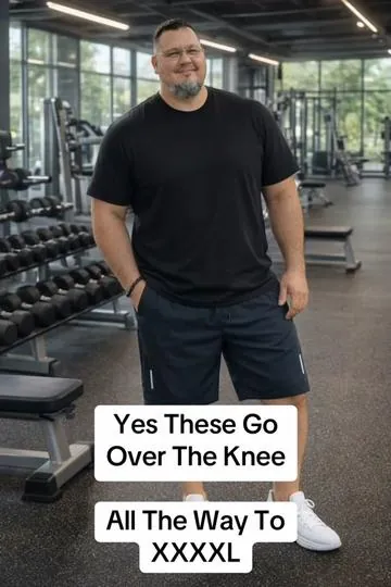 Yes they go over the knee and are super comfortable and lightweight. Grab the 6 pack while you can. #shorts #mensfashion #beachwear #springwear #mensshorts 