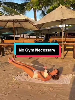 The best part of working out in public: (listen till the end 😂) #resistanceband #nogymnoproblem #workoutmotivation 