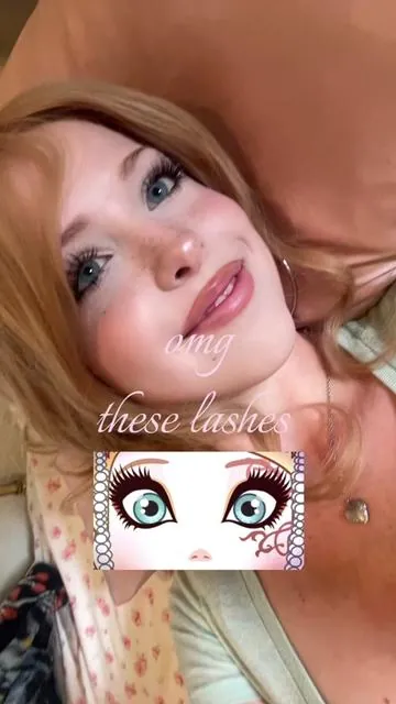 literally so beautiful #lashes #everafterhigh #okaylove 
