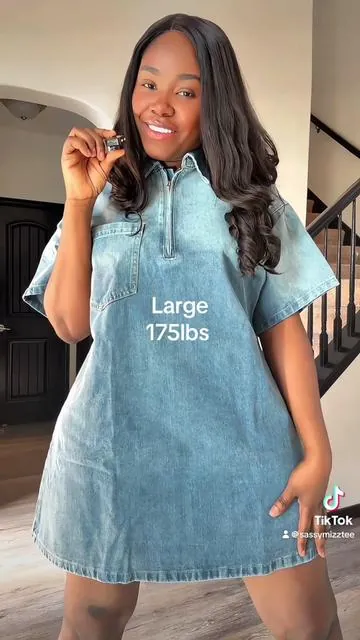 #denimdress #denim #springfashion #dresses #outfitinspo @Elegantine 