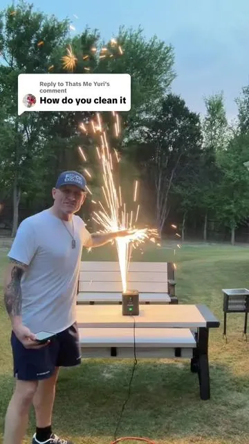 Replying to @Thats Me Yuri If you’re thinking about getting a spark machine but don’t know how to use it… this is for you. The @Prime Plus Find VELLRIVE Cold Spark Machine is way easier to set up than people think. No complicated wiring, no dangerous flames—just a simple setup and you’re ready to go. Here’s what makes it so popular: ✔️ Quick plug-and-play setup ✔️ Remote control operation ✔️ Adjustable spark height ✔️ Safer than traditional fireworks ✔️ Perfect for events, parties, and content This is one of those products that instantly upgrades your setup without needing a professional. If you want that wedding/event look without the hassle, tap the orange shopping cart and check it out.