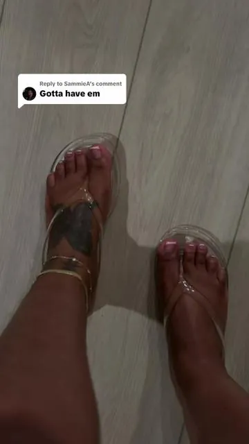 Replying to @SammieA Cushionaire Jelly Flip Flops #cushionaire 