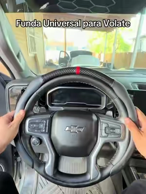Le queda a todo tipo de volante #steeringwheelcover 