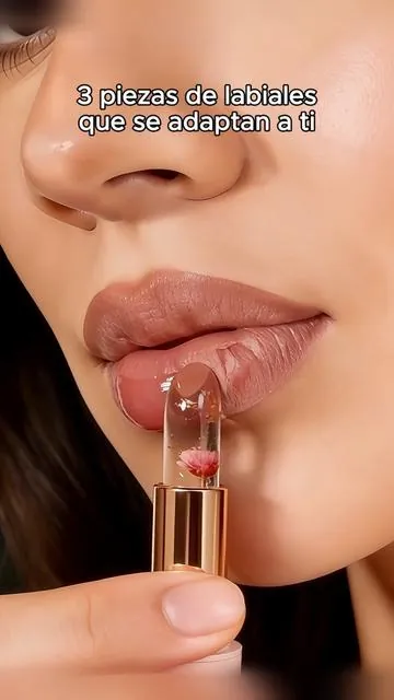 No es magia, es mi labial de pétalos que cambia de color!#tiktokshop#fyp  #beauty  #Maquillaje