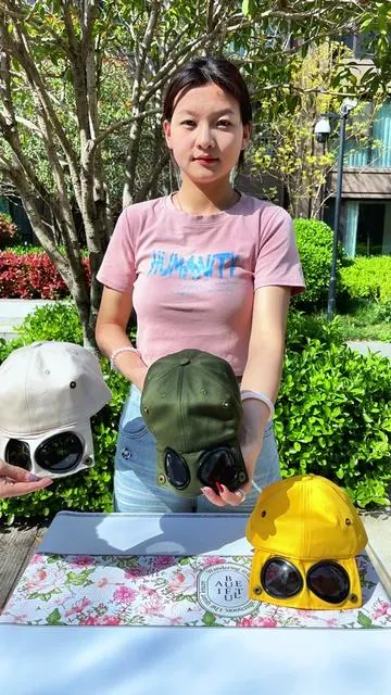 🕶️ Pilot Style Sunglasses Baseball Cap | 2-in-1 Sun Hat#SunglassesCap #PilotHat #SunHat #SummerEssential #LifeHacks
