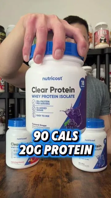 Nutricost Clear Whey Protein Isolates are essentially Protein Juices #nutricost #clearwheyisolate #proteinjuice #clearwheyprotein 