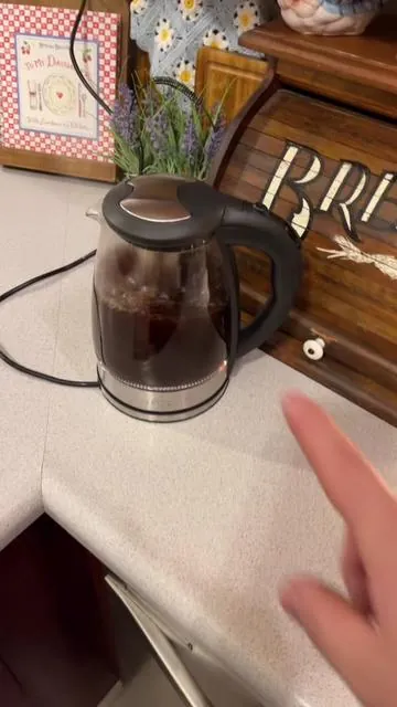Electric tea kettle #teakettle #percolator #coffeelife #caffeine  