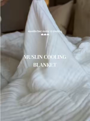 This is the combo we needed! 🤌🏼☁️ Low stock‼️ #muslincoolingblanket #coolingblanket #blanketforsummer #blanketforhotsleepers 