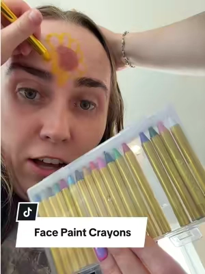 Her new hobby unlocked #facepaint #artforkids #kidstoys #facepaintingkids #tiktokshopcreatorpicks 