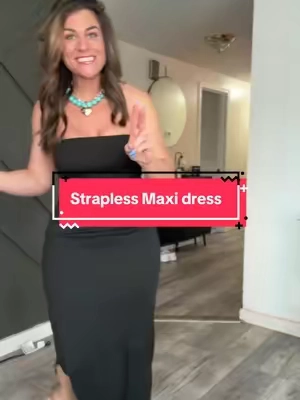 Give me all the maxi dresses!!! #maxidress #straplessdress #bodycondress #tiktokshopcreatorpicks #vacationoutfits 