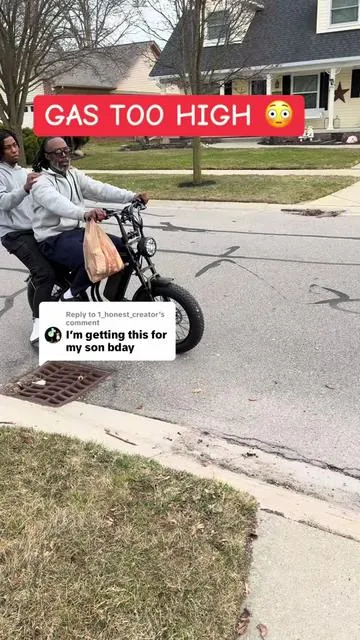 Replying to @1_honest_creator gas getting too damn high @Hieha Direct go be the way to go!!  #electricbike #giftideas #bikes #fun #summerglow 