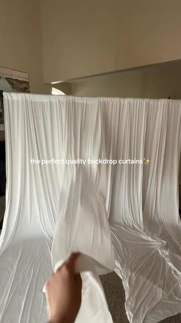 The quality is amazing! #backdropcurtains 
