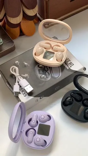 Invisible, comfortable and ready for the whole day #miniearbuds #wirelessearbuds #waterproof #refreshedlook #tiktokshopspringglowup