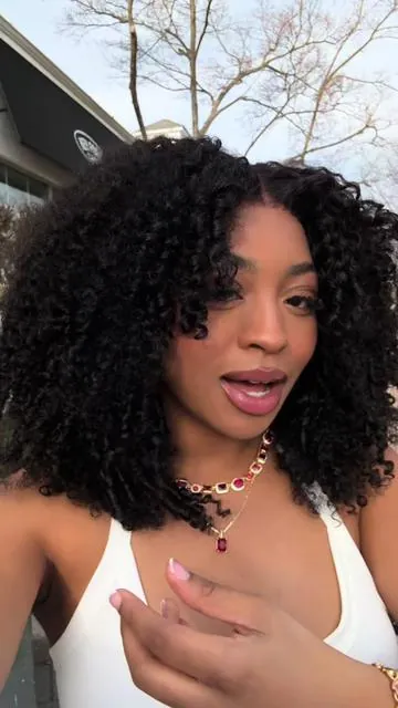 You can’t help but fall in love with this texture😍😍 Afro kinky 20 inch from @UNice Hair @UNICE @UniceHairCo #Afro #LaceWig #unicehair #summervibes #tiktokshopstockup 