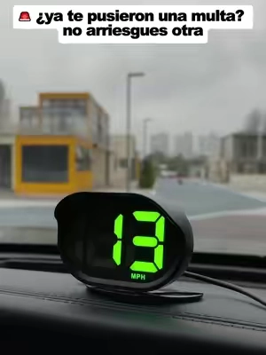 🧠 Mantente alerta, evita multas#speedometer #caraccessories #cargadgets #safedriving #HUD 