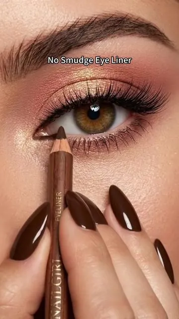 24-hour waterproof smudge-proof silky eyeliner🥰💄#makeup #tiktokshop #eyeliner #waterproofeyeliner #beauty
