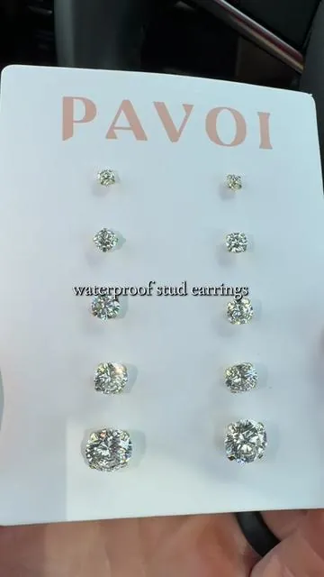 the quality for the price always blows my mind with @PAVOI #studearrings #pavoi #tiktokshopcreatorpicks #greenish #tiktokshopstockup 
