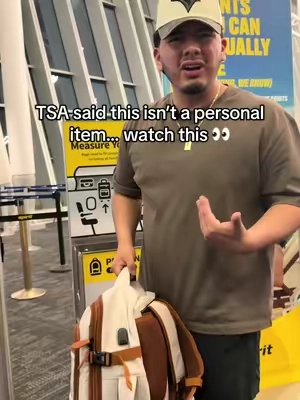#bagsurebackpack #personalitembag #airlinetiktok