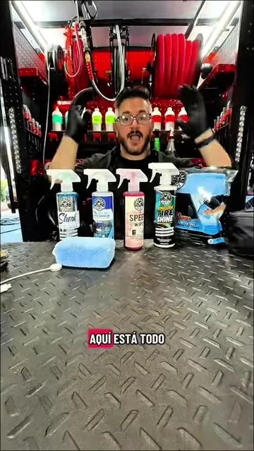 Kit completo para detallar tu carro de manera profesional #detailing #carcare#chemical#carwash#tiktokshop  
