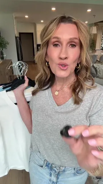 After owning a boutique for 12 years, I have shopped a lot of T-shirts and I am very picky about fit and feel.  This one checks all the boxes and is affordable.  You won’t even feel guilty buying multiple colors 😉 #fashionover50 #Over50Style #WomenOver50 