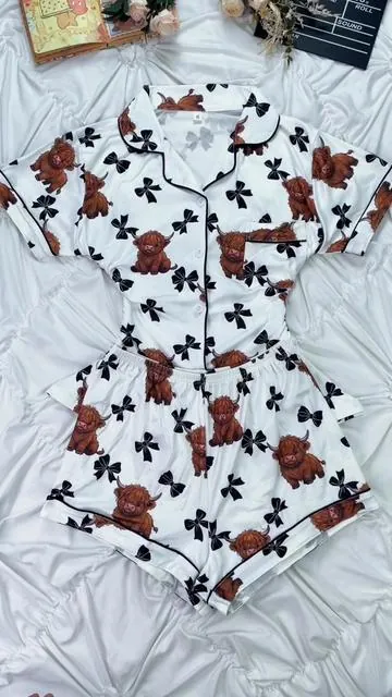 Didn’t expect to love this as much as I do.🤠🐮the cow print is perfect!! #cowgirlfashion #pajamas #spotlightfinds #tiktokshopmothersday #Tiktoshopstockup 