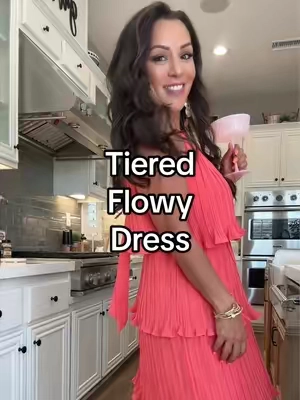This is the dress that handles every invite on your calendar without the panic spiral. Tiered, flowy, and actually comfortable enough to sit, eat, and stay all day without adjusting every five minutes. It’s giving effortless, flattering, and “yes I planned this outfit” even if you didn’t. From weddings to baby showers to graduations… this one shows up so you don’t have to stress. #tiktokshopcreatorpicks #summerdress #weddingguestdress #babyshoweroutfit #graduationoutfit @zesica_usa 