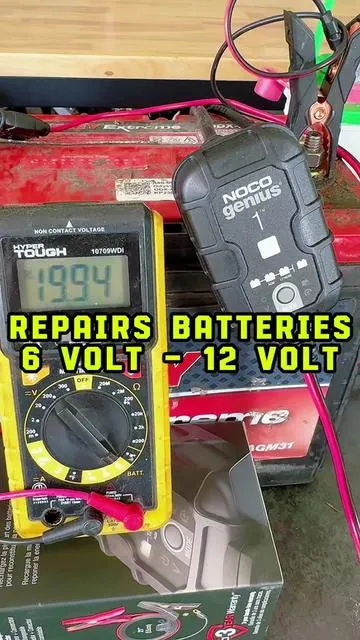 Easily repair and extend the life of your aging and weakening batteries. A must have tool. #battery #repair #charge #maintain #tricklecharger
