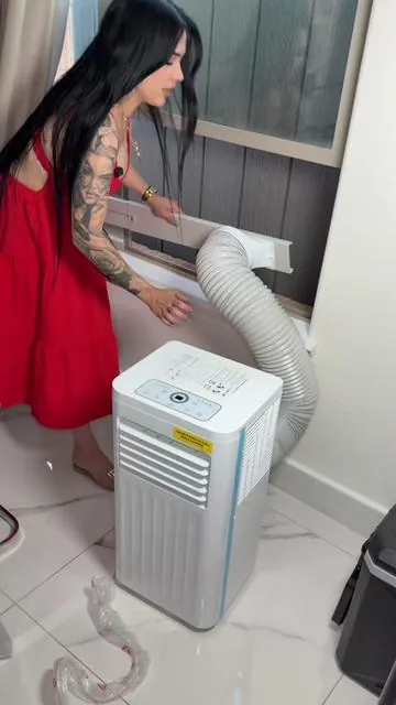 Aire acondicionado portable #tiktokshopcreatorpicks #TikTokShopSpringGlowUp #portableairconditioner 