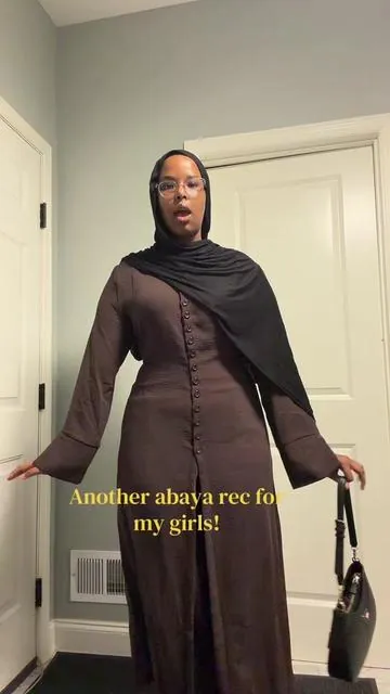 Details: I’m 5’8 and ordered an XL and I got a black one too! 🤗#tiktokshoprecommendation #tiktokshopfinds #abayarecommendation #tiktokshop #abayacollection 