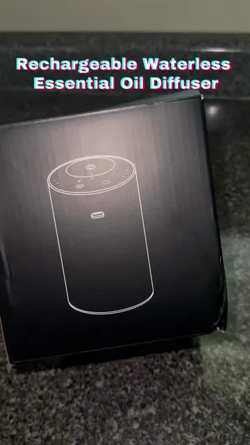 Rechargeable Waterless Essential Oil Diffuser with 3 Mist Levels and Timers #diffuser #diffuseroil #foryoupage❤️❤️ #viral #ad 