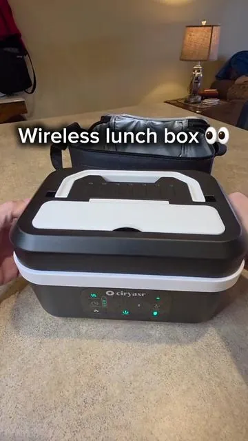 Tired of cold lunches… this heats your food anywhere and actually warms it up fast. Comes with everything you need and makes it way easier on the go. #lunchbox #foodwarmer #worklunch #ontheroad #tiktokshop 