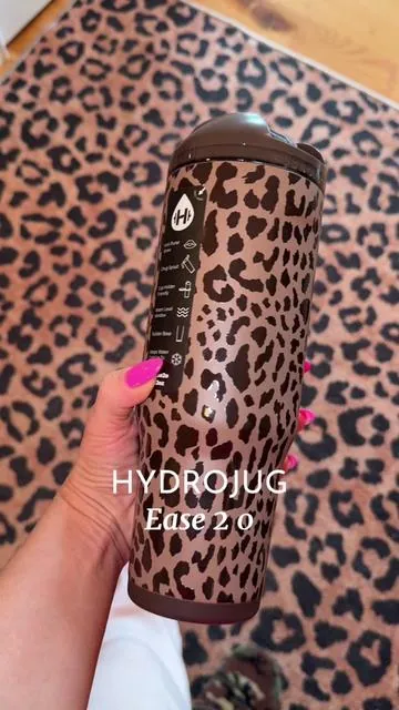 Ease 2 0 #hydrojug #hydrojugease2o #leopardprint #waterbottle #tumbler 