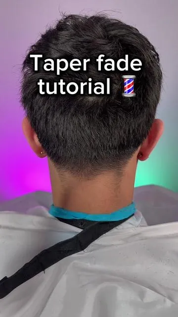 Taper fade tutorial  Low taper fade with messy texture crop Follow for more tutorials  #elpaso #barber #suprent #taper #elpasobarber 