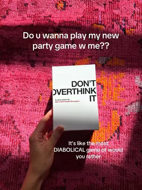 So what’s your answer?👀 if you love unhinged would you rather questions, you’ll love this game 🤭 #partygame #friendgroup #GameNight #cardgame #wouldyourather 