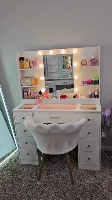 #vanity #makeupvanity #TikTokShopSpringGlowUp #Greenish #tiktokshopcreatorpicks 
