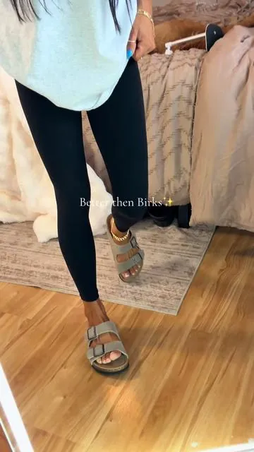 Real genuine leather, memory foam soles, and so cute! @Project Cloud Shoes #projectcloud #2strapsandals #lookalike #affordablesandals #tiktokshopcreatorpicks 