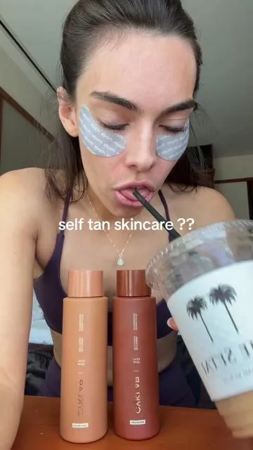 WE R LIVING IN THE FUTURE OF SELF TAN #selftanner 