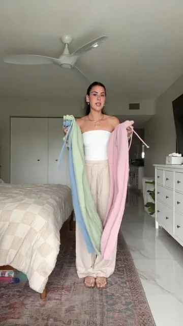 The color options are endless with these and the fit and feel is so good 🤌🏼 @Halara_official  #halara #halarapants #linenpants #greenish #tiktokshopcreatorpicks 