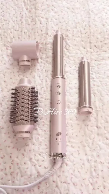 ahhh ive been wanting this for so long and i finally got one i can't wait to use it <333  #airwrap #hairtok #blowout #blowoutbrush #tiktokshopcreatorpicks 