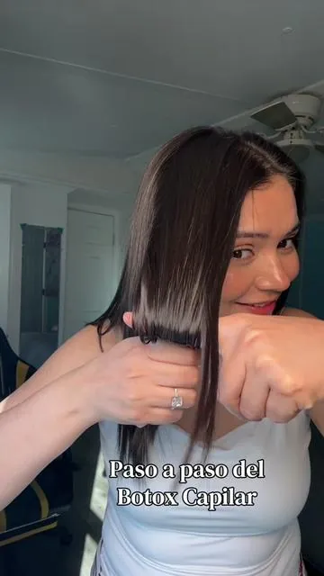 Se me olvidó agregarte que cuando te lo seques, no necesitas utilizar ningún protector térmico, porque el cabello tiene que estar completamente libre de cualquier producto, para que así penetre mejor ##hair##botox##botoxcapilar##alisadosinformol##alisado