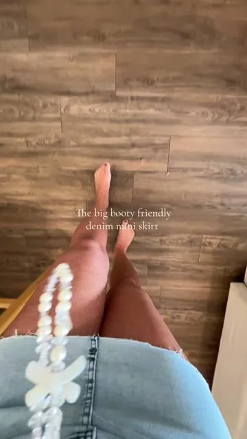 #denimskirts 