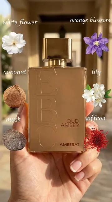 Ameerat Oud Amber Perfume for Women - Elegant Long Lasting Amber Musk Fragrance for Day  Night!#perfumetiktok #perfume #fragrance #ladies #womenperfume 