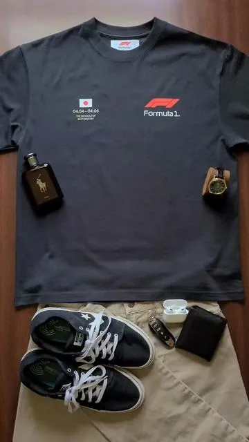 F1 x Pacsun collab so 🔥 #fyp #outfit #fashion #f1 #shirt 
