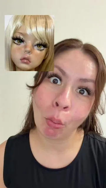 Me parezco a esta muñeca 😂