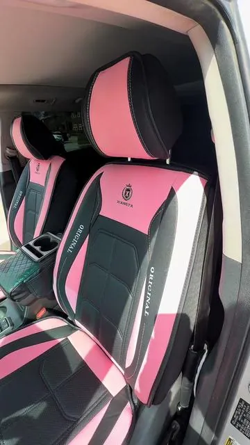 Covers de asientos que le cambian el look al carro completo 🚗 material tipo cuero, fáciles de limpiar y universales para cualquier carro @xiangta #carros #accesorios #interior #carseat #auto 