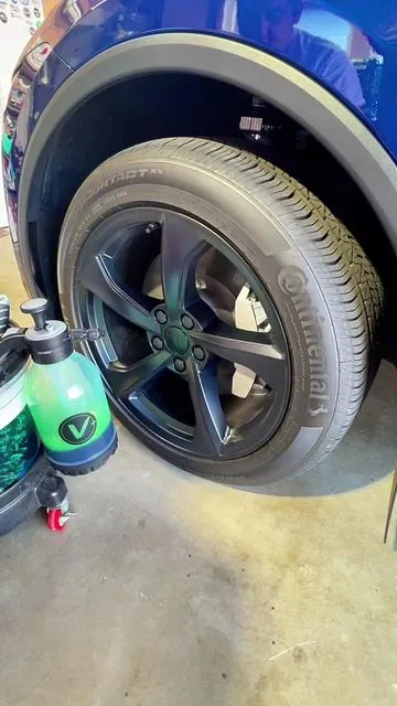 Tools and products I use to clean and maintain my wheels and tires! @VIKING Car Care  #autodetailing #carcare #wheelcleaning #cardetailingtools #fyp 